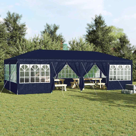 Tenda Party Blu 800 x 400 x 266 cm Polietilene | homemem39