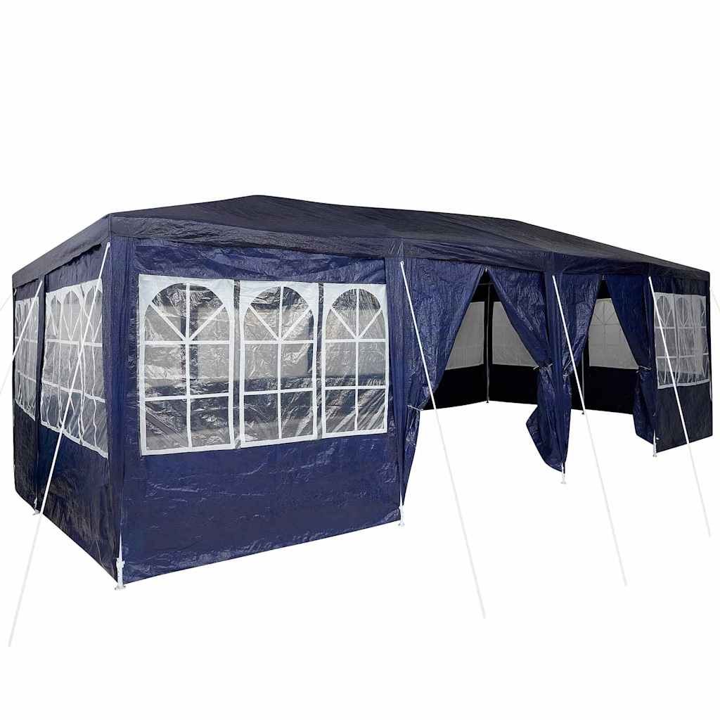 Tenda Party Blu 800 x 400 x 266 cm Polietilene | homemem39