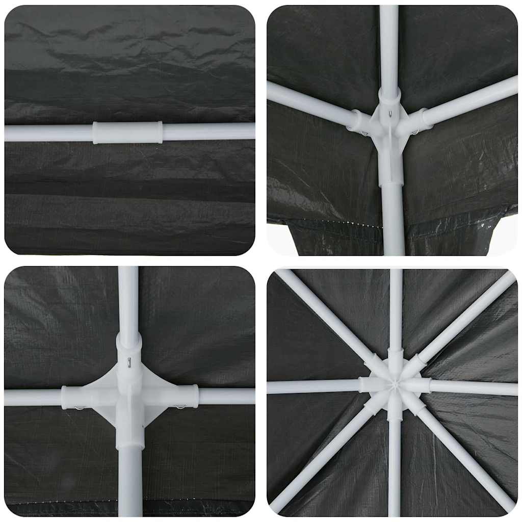 Tenda Party Antracite 800 x 400 x 266 cm Polietilene | homemem39