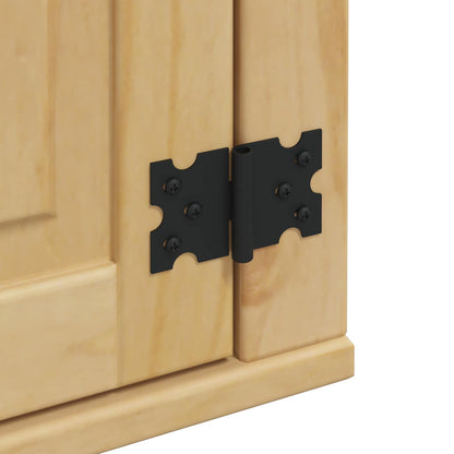 Armadietto SKI Marrone Miele 60 x 32 x 60 cm Pino massello | homemem39