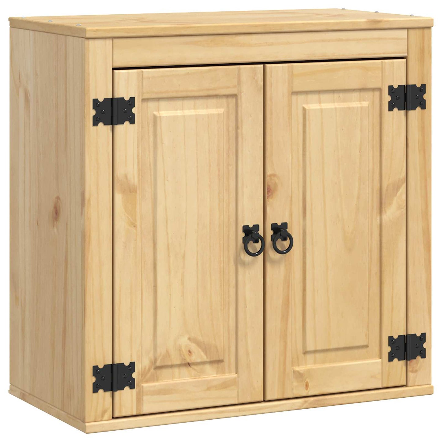 Armadietto SKI Marrone Miele 60 x 32 x 60 cm Pino massello | homemem39
