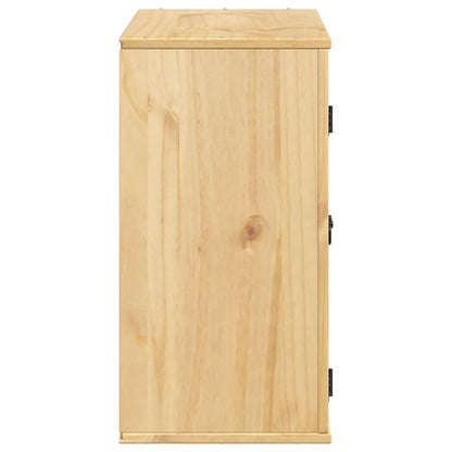Armadietto SKI Marrone Miele 60 x 32 x 60 cm Pino massello | homemem39