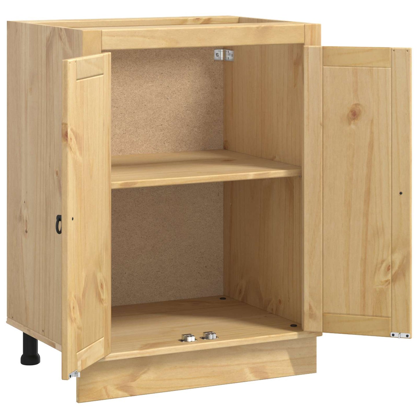 Armadietto SKI Marrone Miele 60 x 46 x 81,5 cm Pino massello | homemem39