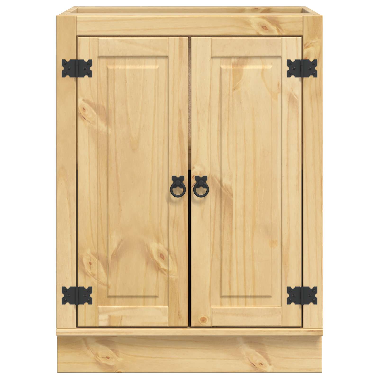 Armadietto SKI Marrone Miele 60 x 46 x 81,5 cm Pino massello | homemem39