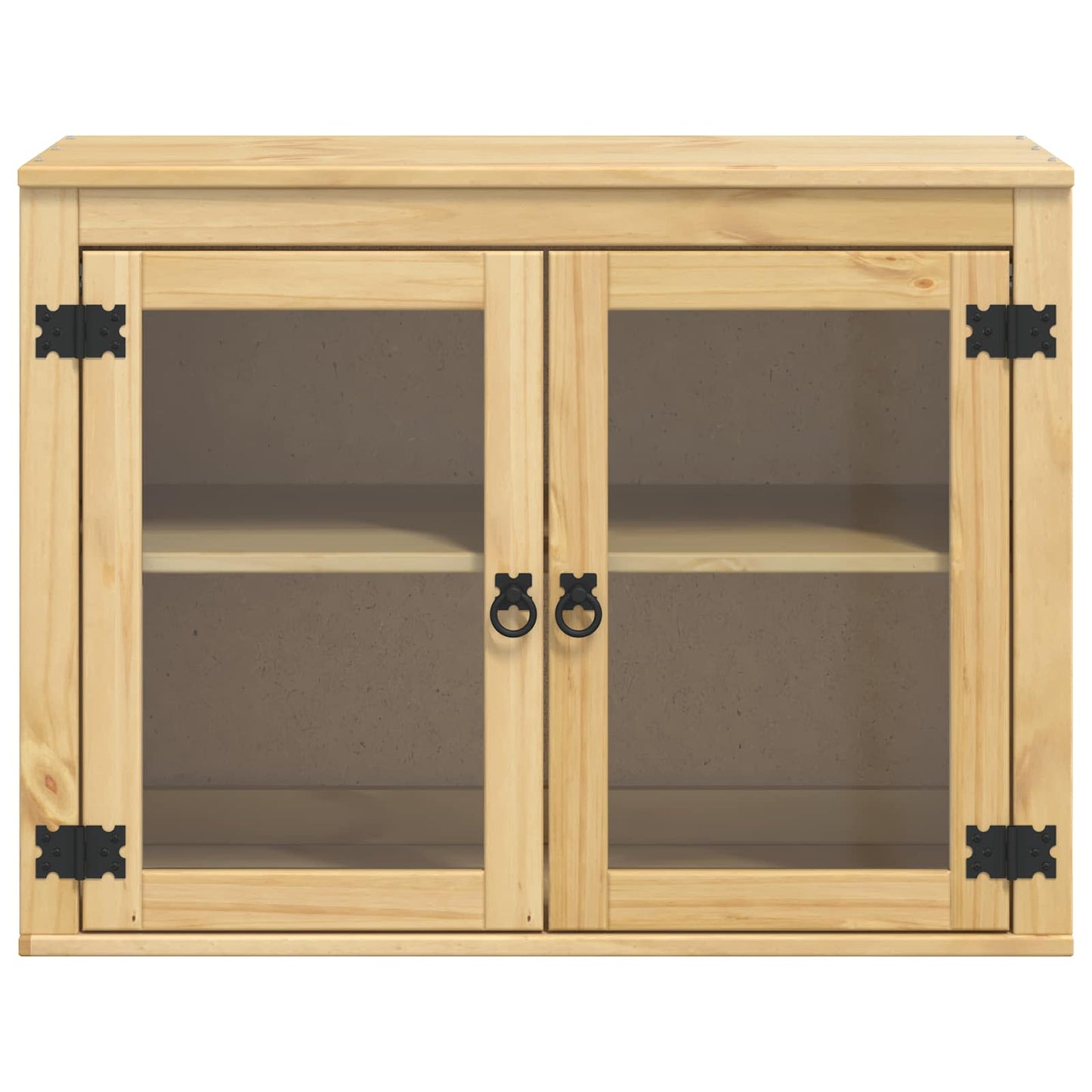 Armadietto SKI Marrone Miele 80 x 32 x 60 cm Pino massello | homemem39