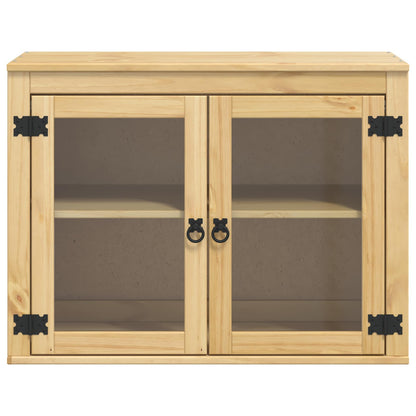 Armadietto SKI Marrone Miele 80 x 32 x 60 cm Pino massello