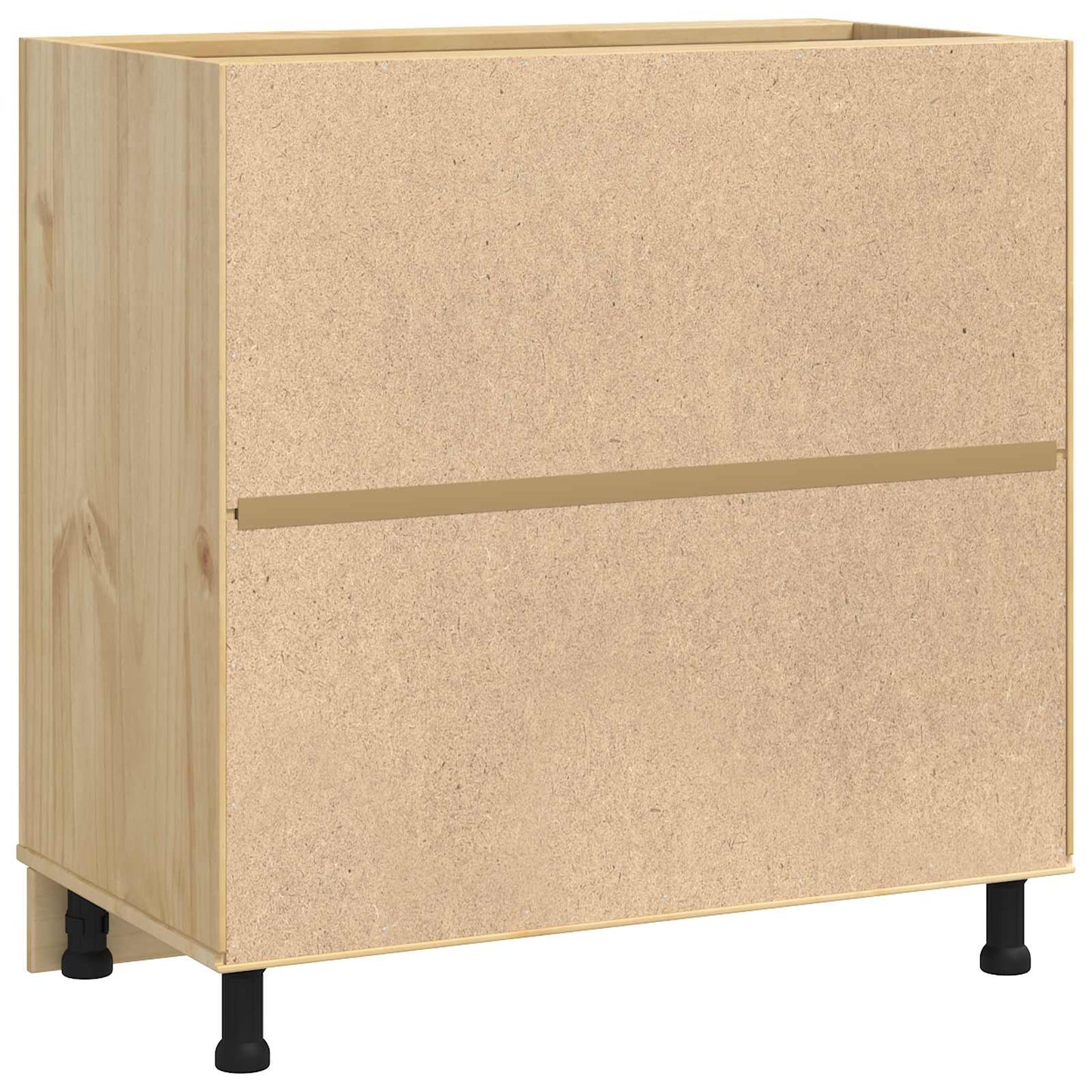 Armadietto SKI Marrone Miele 80 x 46 x 81 cm Pino massello | homemem39