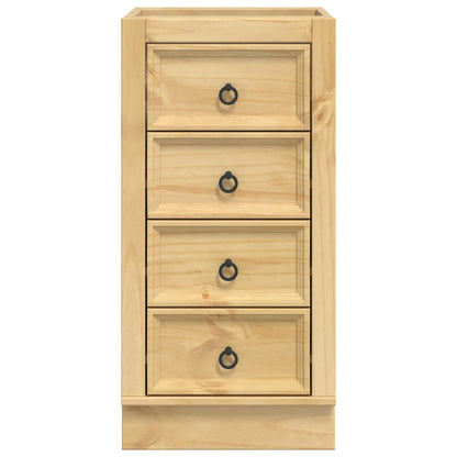 Armadietto SKI Marrone Miele 40 x 46 x 81 cm Pino massello | homemem39