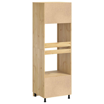 Armadietto SKI Marrone Miele 66 x 58 x 207 cm Pino massello | homemem39