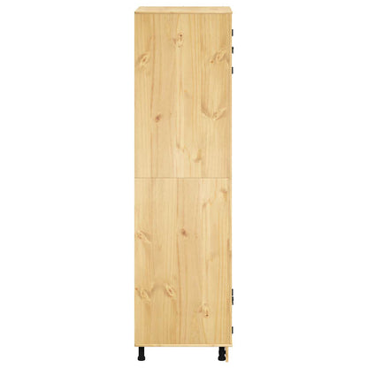 Armadietto SKI Marrone Miele 66 x 58 x 207 cm Pino massello