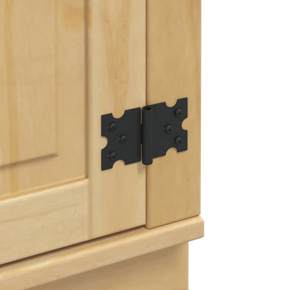 Armadietto SKI Marrone Miele 80 x 80 x 81 cm Pino massello | homemem39
