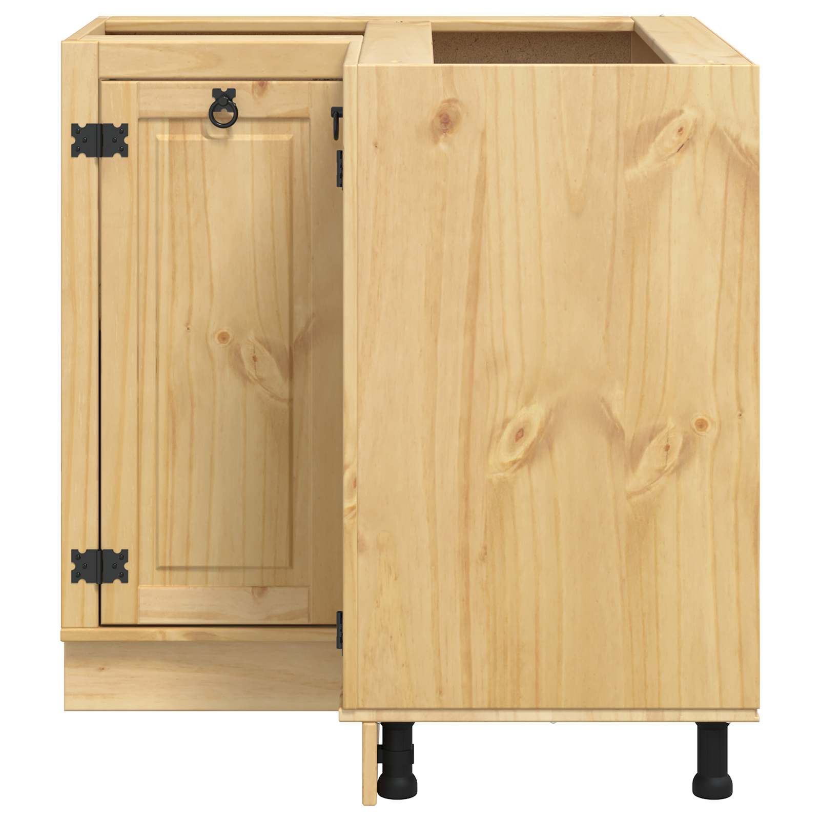 Armadietto SKI Marrone Miele 80 x 80 x 81 cm Pino massello | homemem39