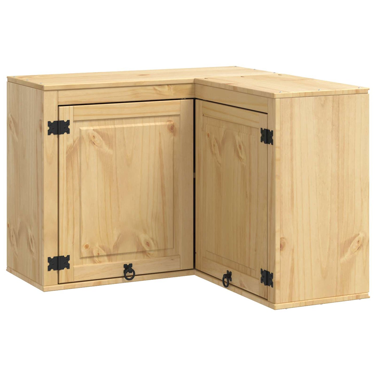 Armadietto SKI Marrone Miele 80 x 80 x 60 cm Pino massello | homemem39