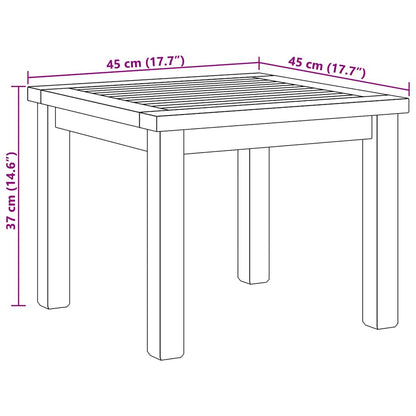 Tavolino da salotto Marrone 45 x 45 x 36 cm | homemem39