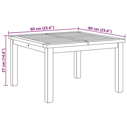 Tavolino da salotto Marrone 60 x 60 x 36 cm | homemem39