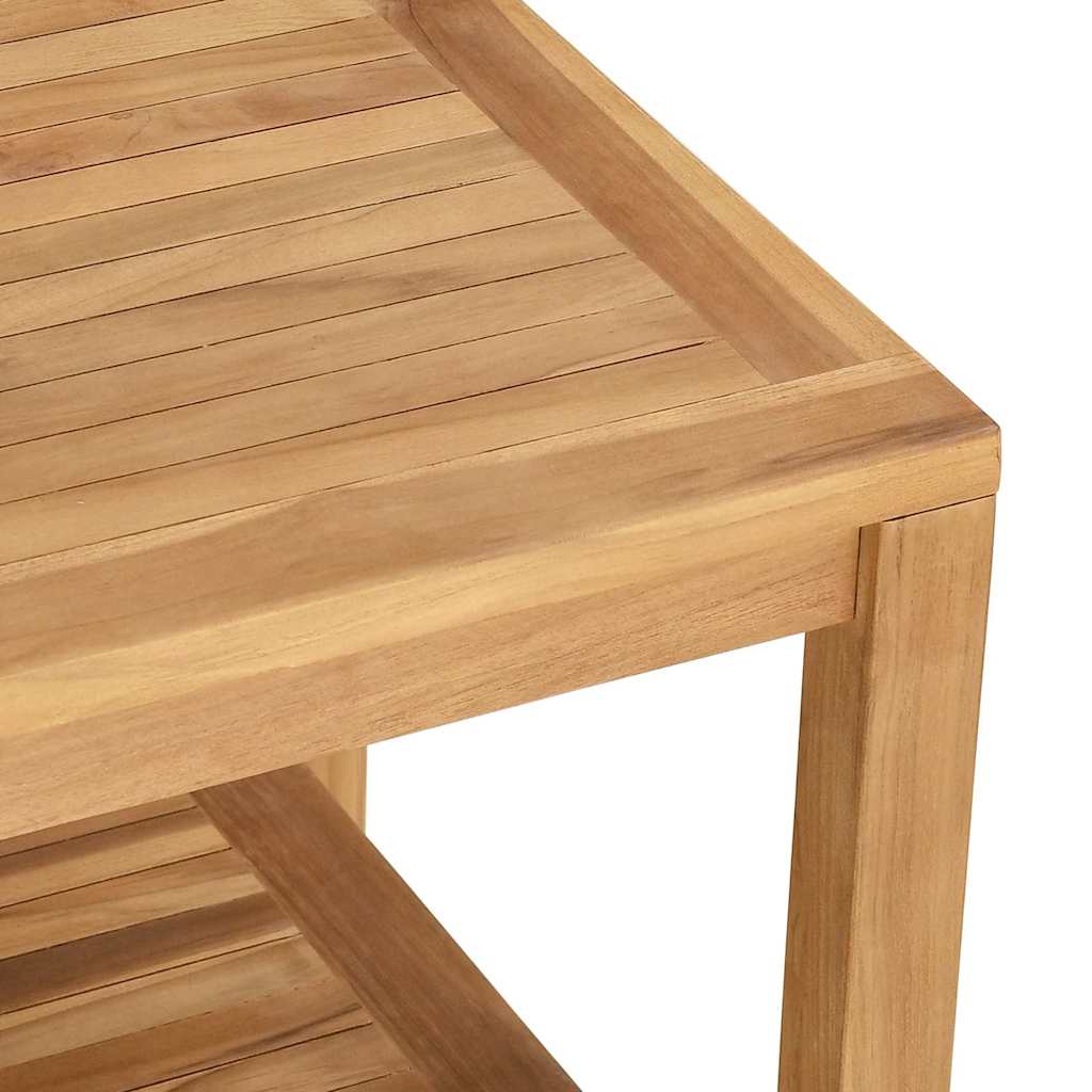 Tavolino da salotto con archiviazione Marrone 45 x 45 x 45 cm | homemem39