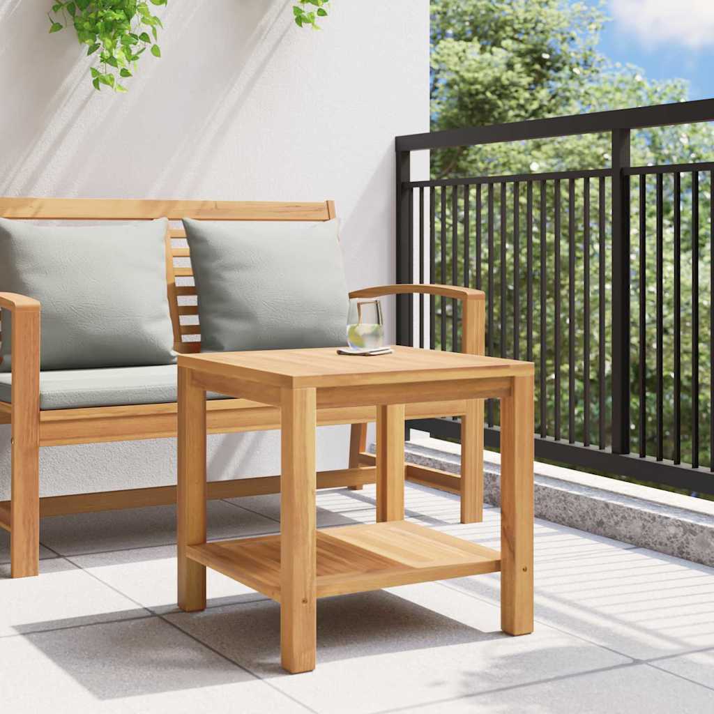 Tavolino da salotto con archiviazione Marrone 45 x 45 x 45 cm | homemem39