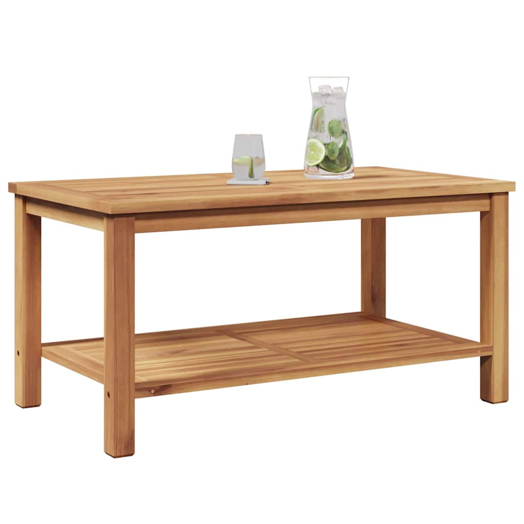 Tavolino da salotto con archiviazione Marrone 90 x 50 x 45 cm | homemem39