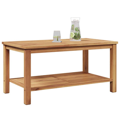 Tavolino da salotto con archiviazione Marrone 90 x 50 x 45 cm | homemem39