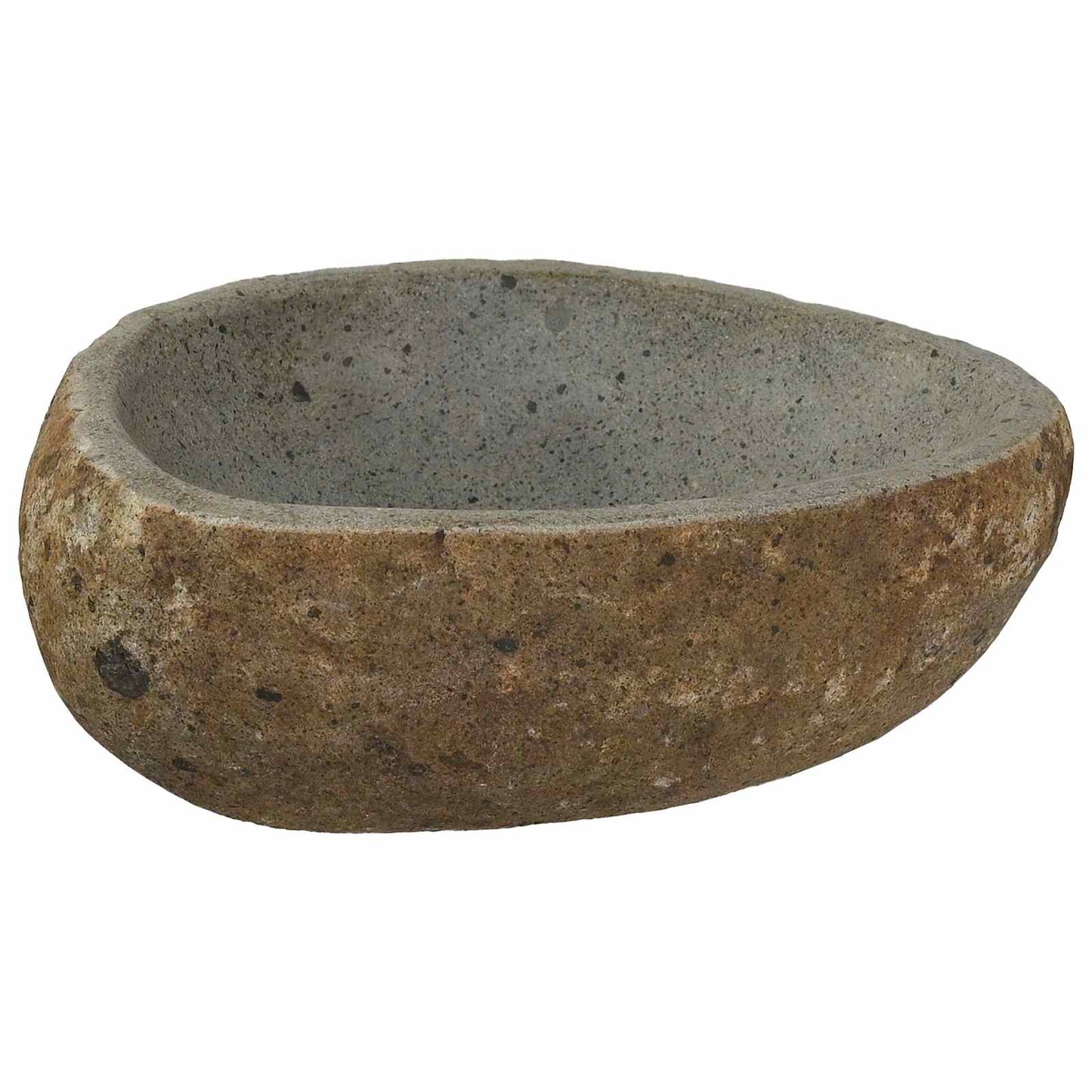 Basin in pietra fluviale (30-37) x (25-30) x 12 cm Pietra fiume | homemem39