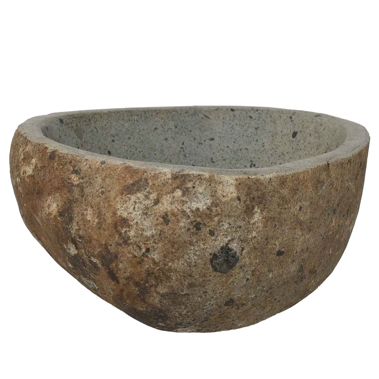 Basin in pietra fluviale (30-37) x (25-30) x 12 cm Pietra fiume | homemem39