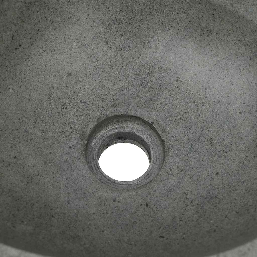 Lavabo Grigio chiaro (38-45) x (30-35) x 15 cm Pietra di Fiume