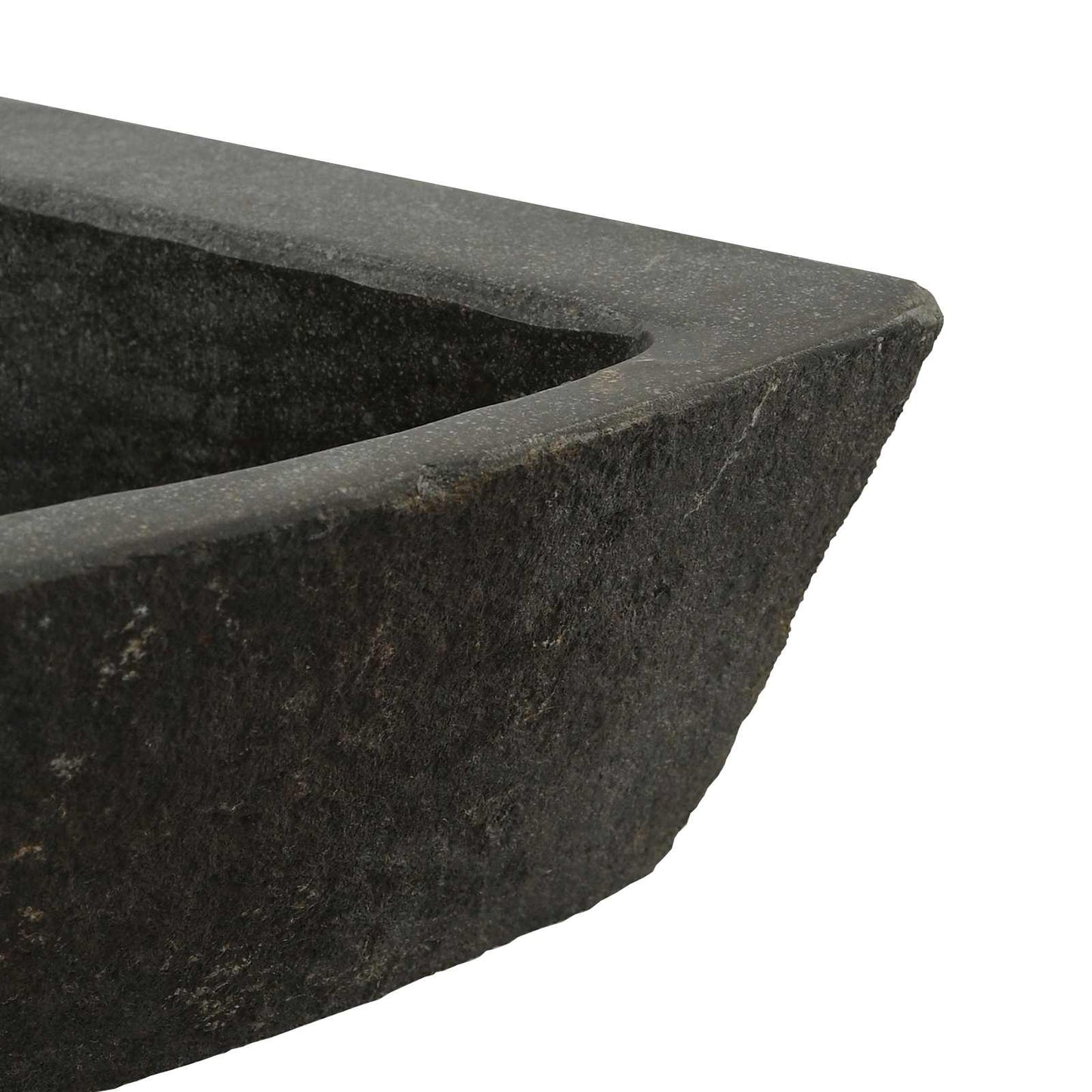 Lavabo Grigio (38-45) x (38-45) x 12 cm Pietra di Fiume