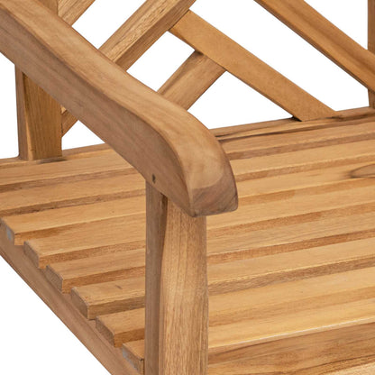 Sedia da Giardino 2 pz Legno di teak solido | homemem39