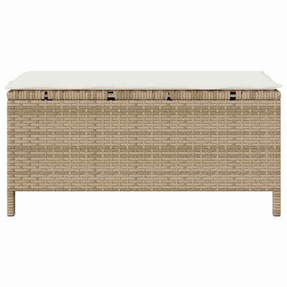 Set da Pranzo per Giardino Beige Poly Rattan - homemem39