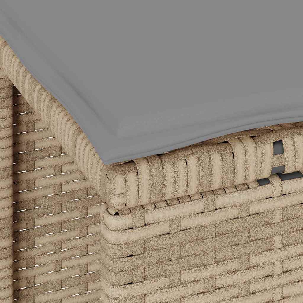 Set da Pranzo per Giardino Beige polyrattan | homemem39