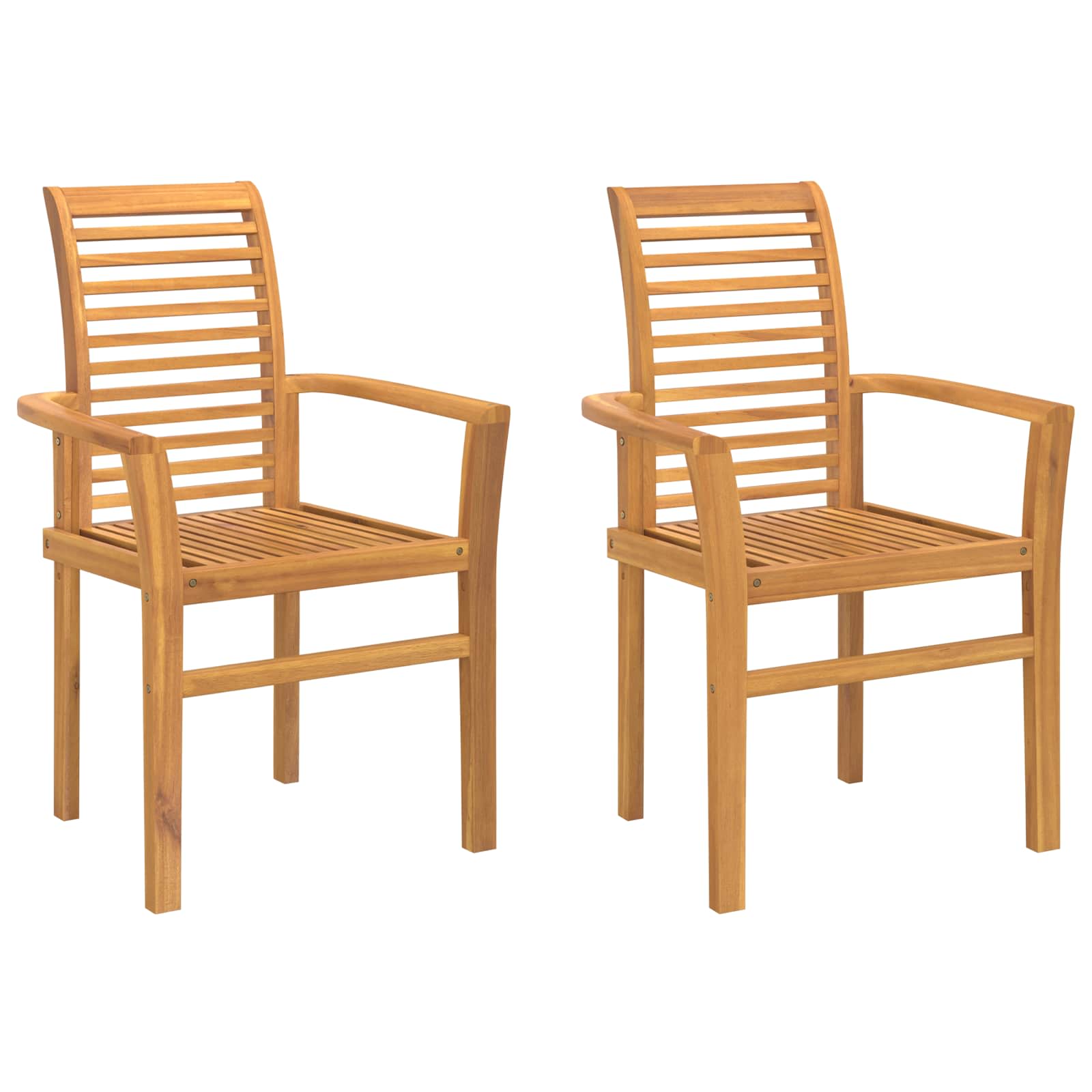 Sedia da pranzo 2 pcs Marrone 62 x 55 x 94 cm | homemem39