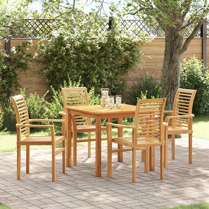 Sedia da pranzo 4 pcs Marrone 62 x 55 x 94 cm | homemem39