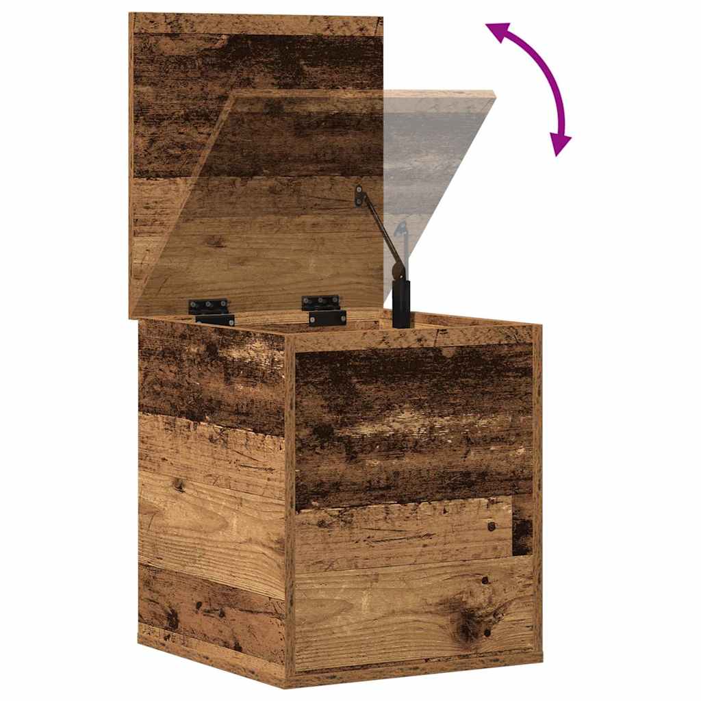 Scatola di Stoccaggio Legno vecchio 40 x 42 x 46 cm