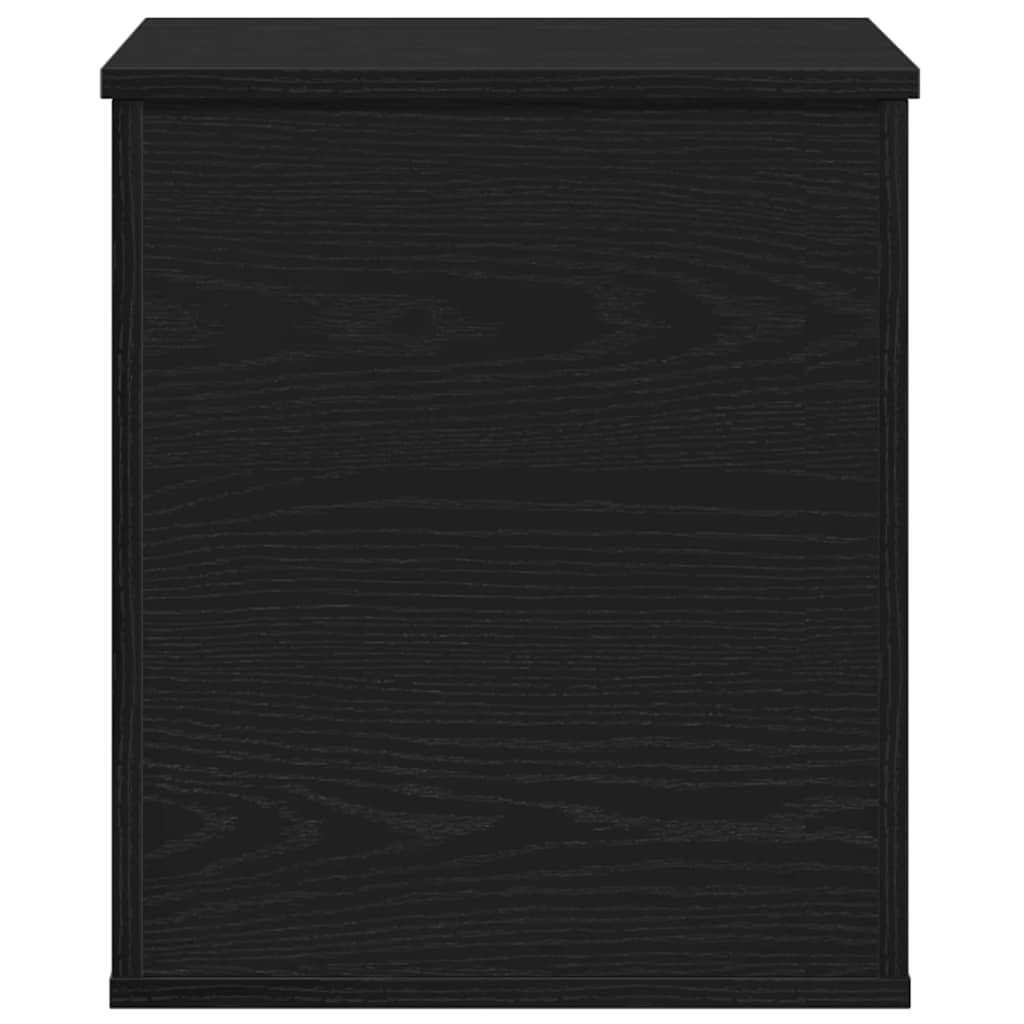 Scatola di Stoccaggio Rovere Nero 40 x 42 x 46 cm