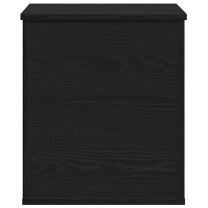 Scatola di Stoccaggio Rovere Nero 40 x 42 x 46 cm