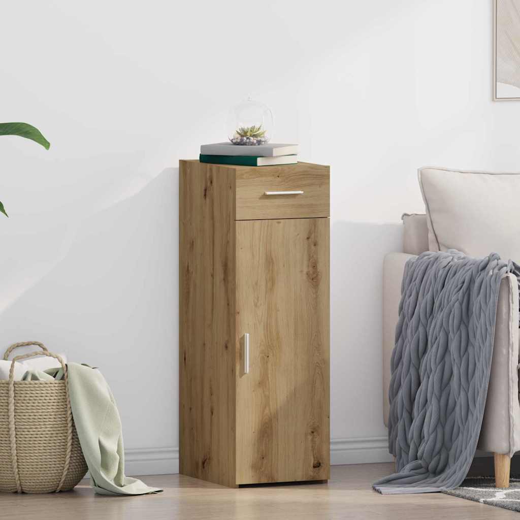 Credenza con cassetto Rovere artigianale 30 x 42,5 x 93 cm