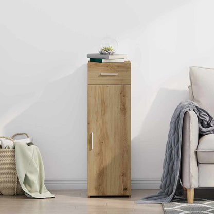 Credenza con cassetto Rovere artigianale 30 x 42,5 x 93 cm