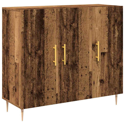 Credenza Legno vecchio 90 x 34 x 80 cm Legno multistrato