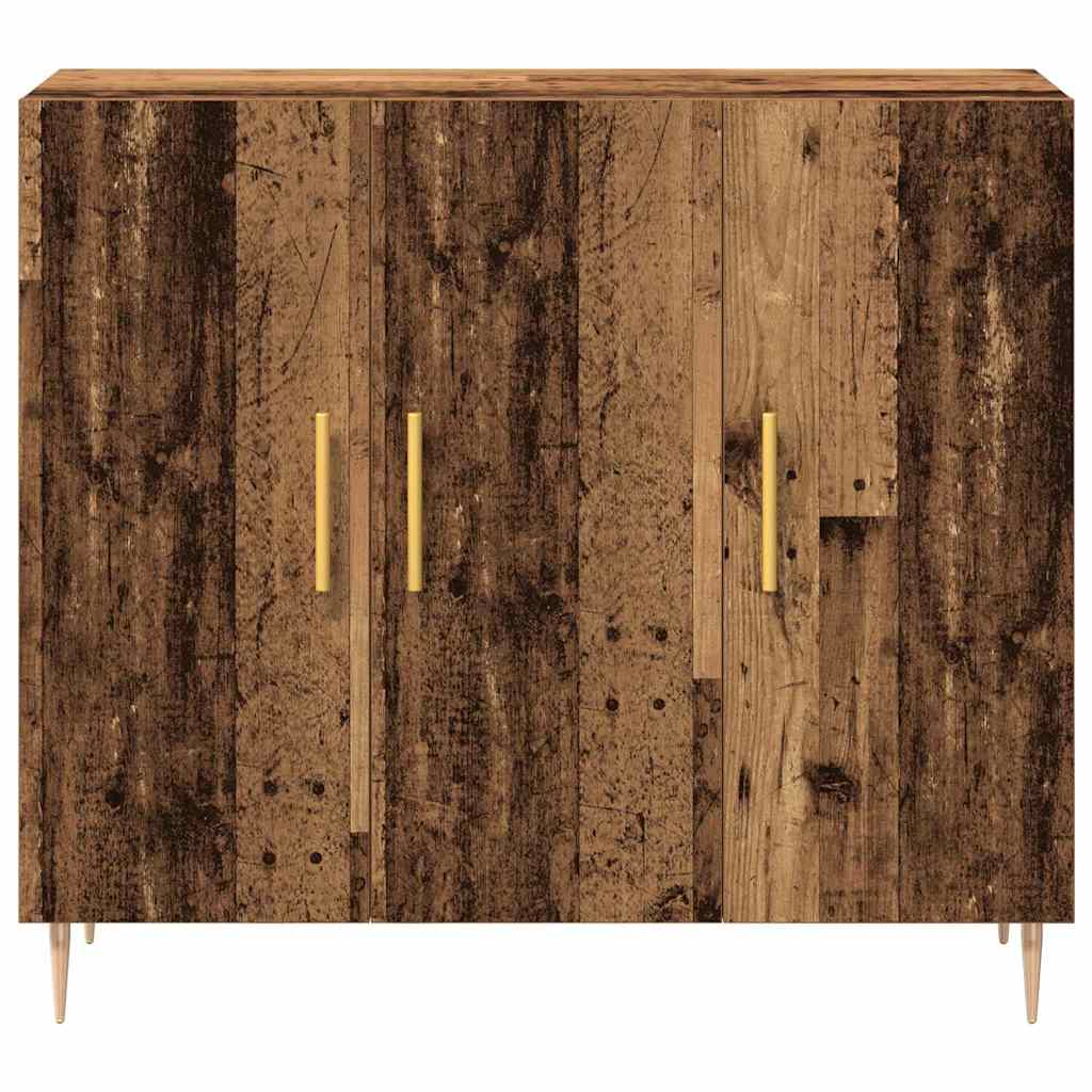 Credenza Legno vecchio 90 x 34 x 80 cm Legno multistrato