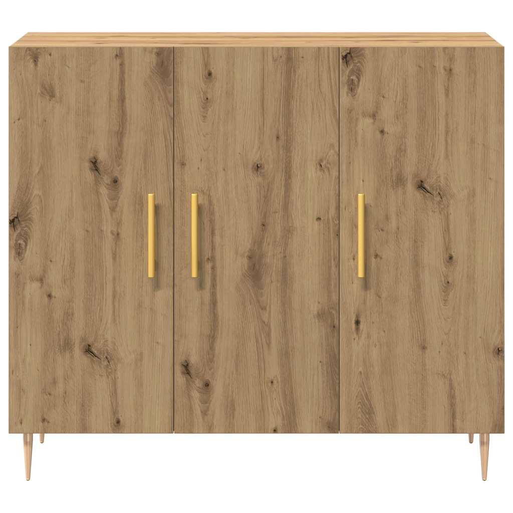 Credenza Rovere artigianale 90 x 34 x 80 cm Legno multistrato