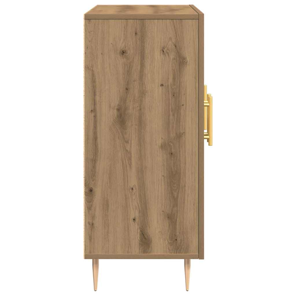 Credenza Rovere artigianale 90 x 34 x 80 cm Legno multistrato