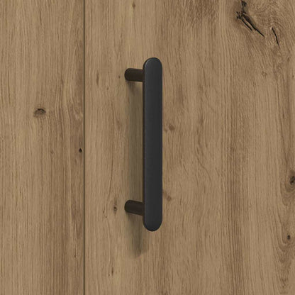 Credenza Rovere artigianale 90 x 34 x 80 cm Legno multistrato