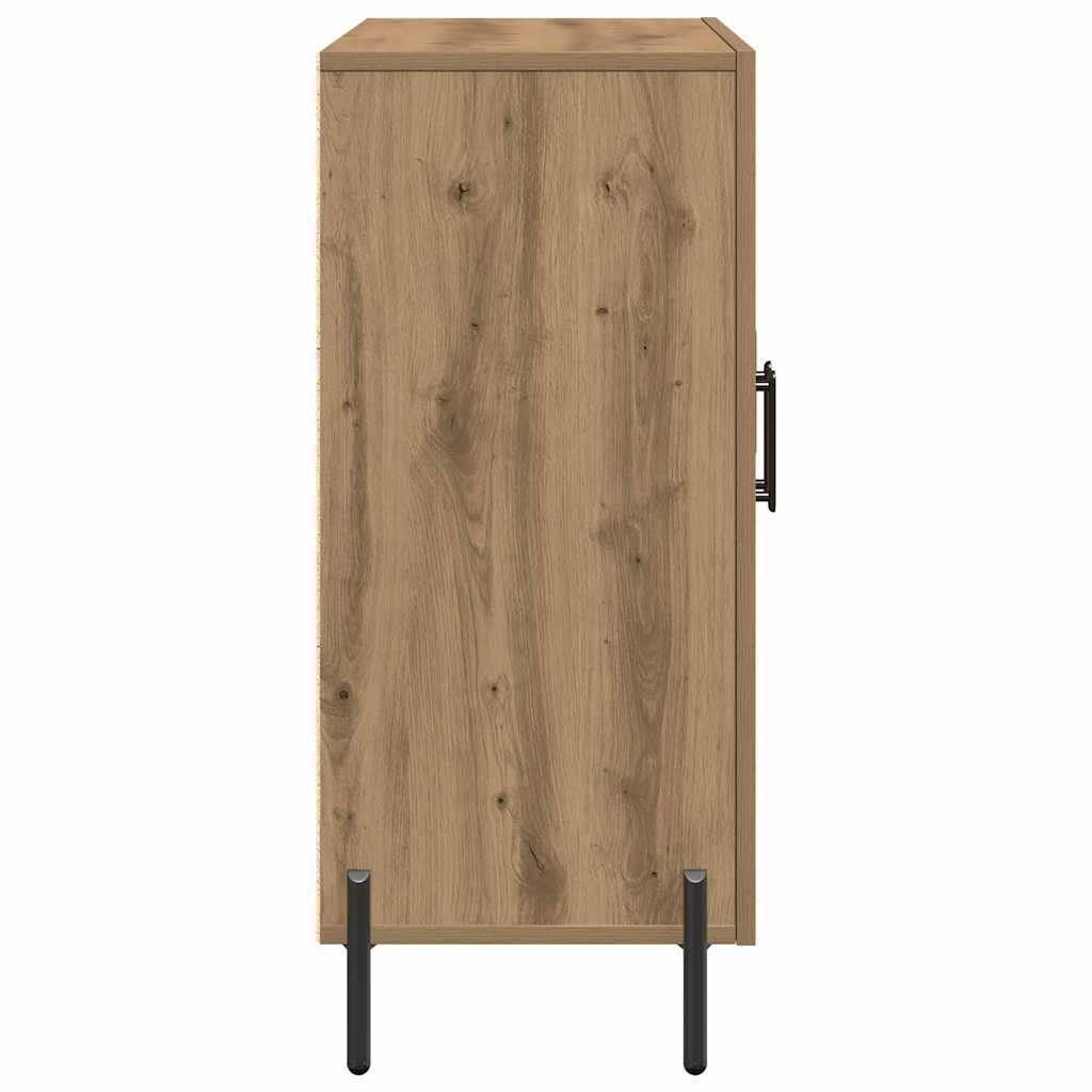 Credenza Rovere artigianale 90 x 34 x 80 cm Legno multistrato