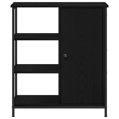 Credenza Rovere Nero 70 x 30 x 80 cm