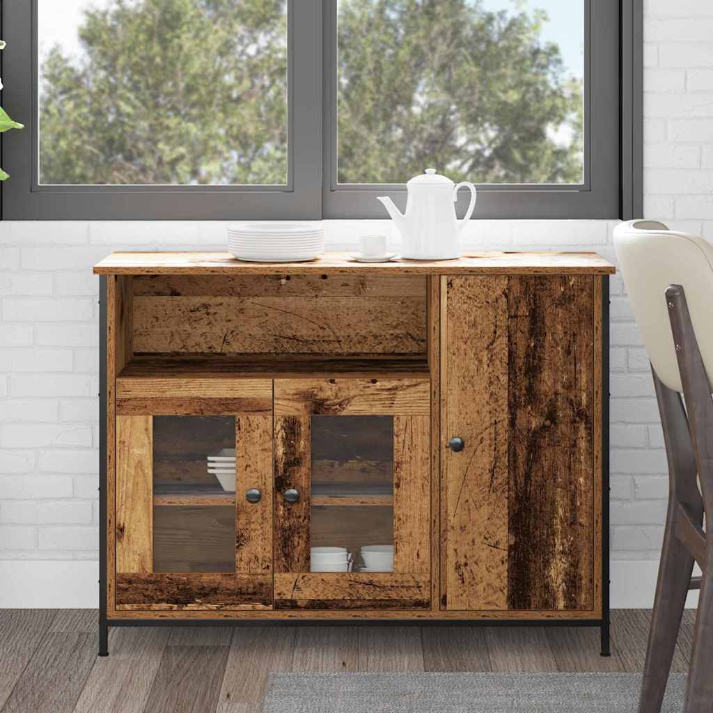 Credenza Legno vecchio 100 x 35 x 75 cm