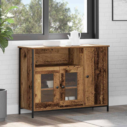 Credenza Legno vecchio 100 x 35 x 75 cm