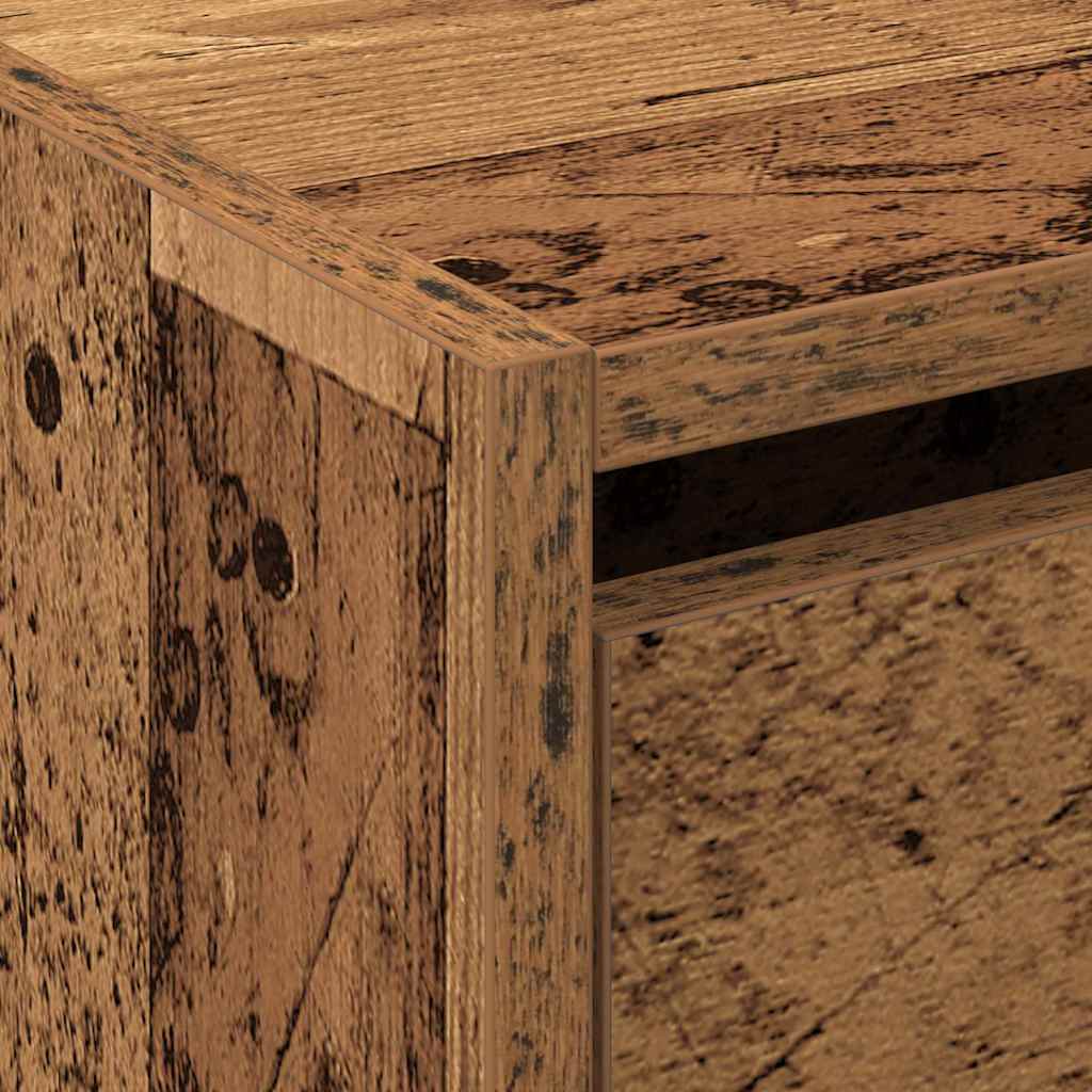 Mobile per scarpe con lo scaffale Legno vecchio 60 x 21 x 57 cm