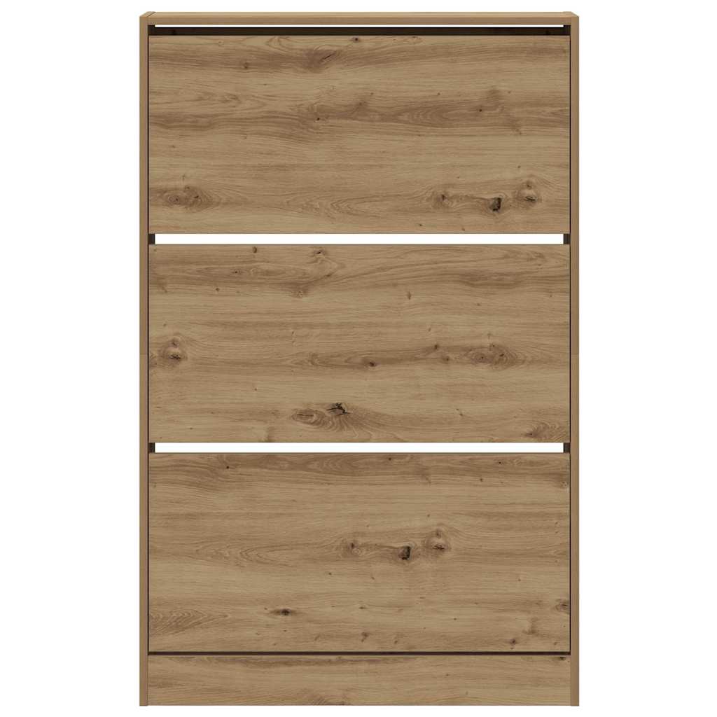 Mobile per scarpe Rovere artigianale 80 x 21 x 125,5 cm