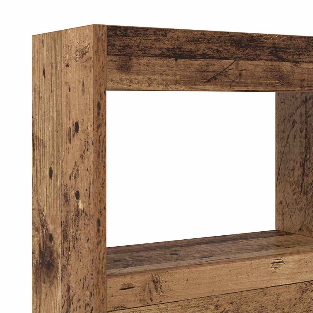Testiera Legno vecchio 120 x 17 x 102 cm Legno multistrato