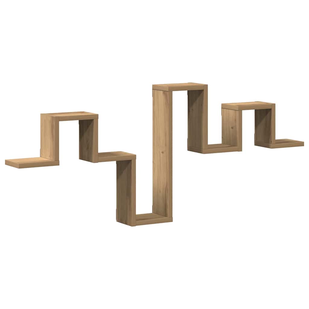 Scaffale da parete A parete Rovere artigianale | homemem39